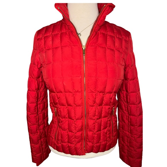 | J. Crew | Red Snowcap Quilted Puffer Jacket XS - Picture 4 of 6